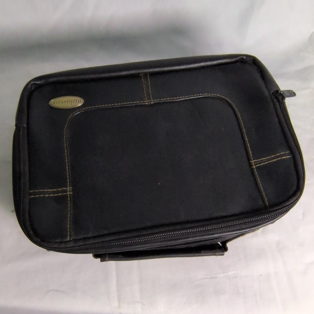 Mainstays Black‎ Leather Carry Case Wallet